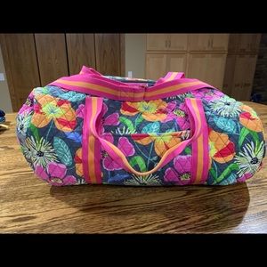 Vera Bradley Jazzy Bloom duffle bag
